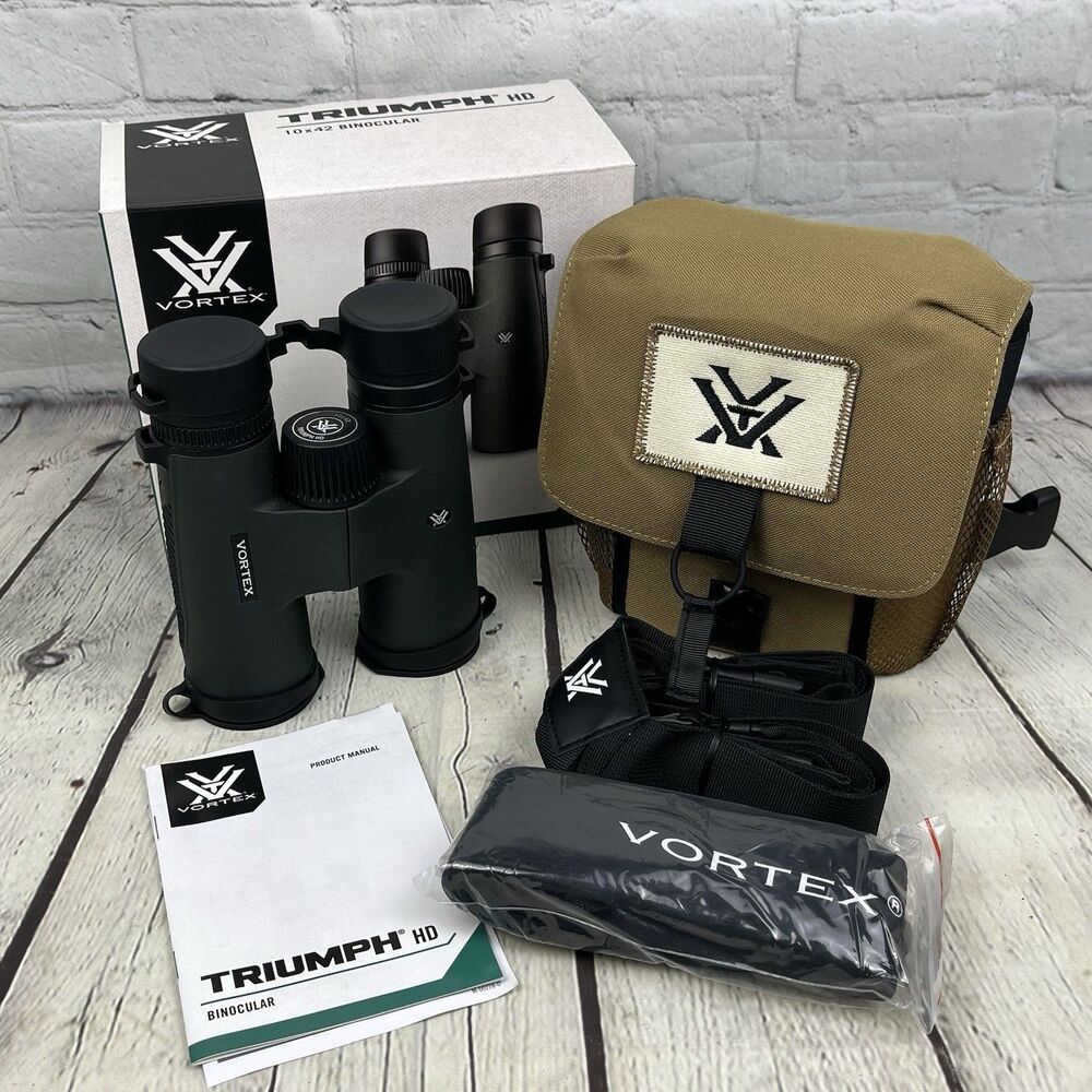 Vortex Triumph HD 10x42 Binocular TRI-1042 – Waterproof Shockproof Carrying Bag